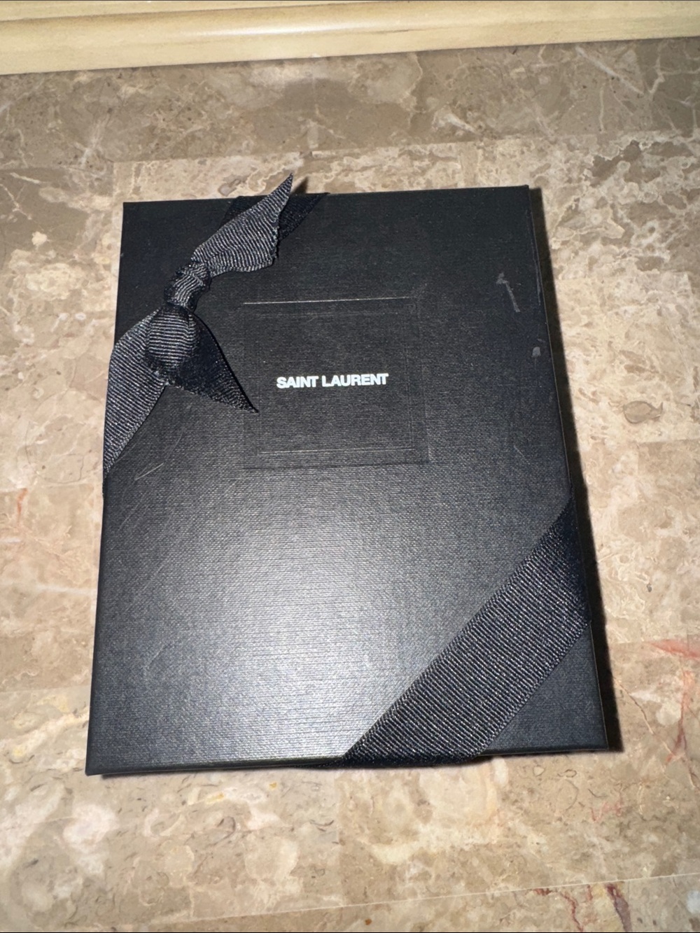 Saint Laurent Fuchsia Chevron Quilted Wallet with Gold YSL Emblem - Picture 3 of 10